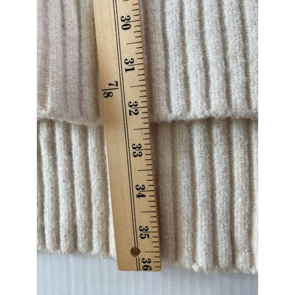 Ann Taylor LOFT Womens Aztec Turtleneck Tunic/Poncho Sleeveless Sweater Size XS/ - Picture 6 of 8